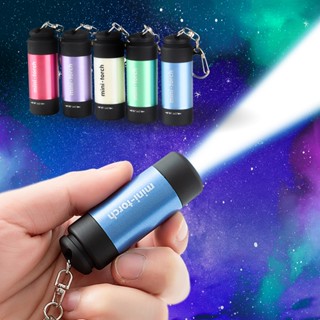 LED 手電筒 USB 迷你手電筒 充電手電筒 強光手電筒 手電筒鑰匙圈 隨身手電筒 【FF008】上大HOUSE