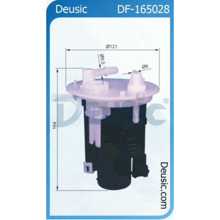 DEUSIC 德斯牌 三菱LANCER VII COLT PLUS VI 汽油濾芯 DF-165028 CW657250