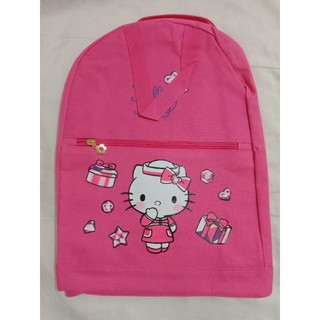╭＊Amy星辰屋＊╯Hello Kitty 經典桃紅後背包/桃紅色