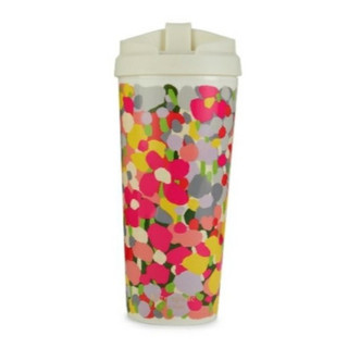 全新 美國 kate spade New York Floral Dot 旅行杯 水杯 露營 16OZ 475ml