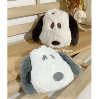 日本 2024 peanuts Snoopy 史努比 絨毛伸縮卡套 卡夾 票套 票卡夾 票卡套 悠遊卡夾