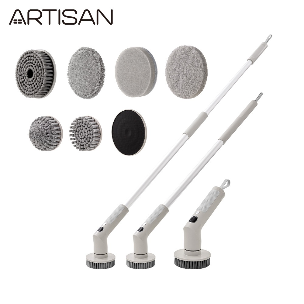 ARTISAN奧堤森 USB兩用電動清潔刷/暖月灰 CB300 (相關機型CB200G CB200W)