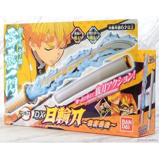 《夏本舖》代理 BANDAI 鬼滅之刃 我妻善逸 DX 日輪 聲音 語音 劇情 霹靂一閃 雷之呼吸 鬼殺隊 武士 玩具