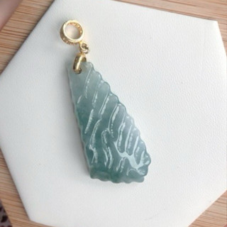 ♥𝒟.𝓈.緻玉晶靈 ♥｜ 🍀天然Ａ貨緬甸翡翠🍀2.7冰糯種🌹原礦型態翡翠吊墜-藍水色/紫羅蘭