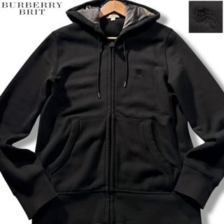 Burberry Brit 男士連帽外套 (M) 黑色 - 極美品