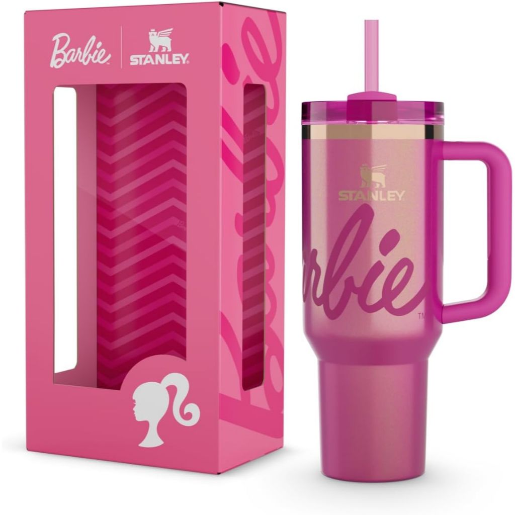 正版barbie x Stanley barbie 芭比 Stanley Quencher Stanley保溫杯