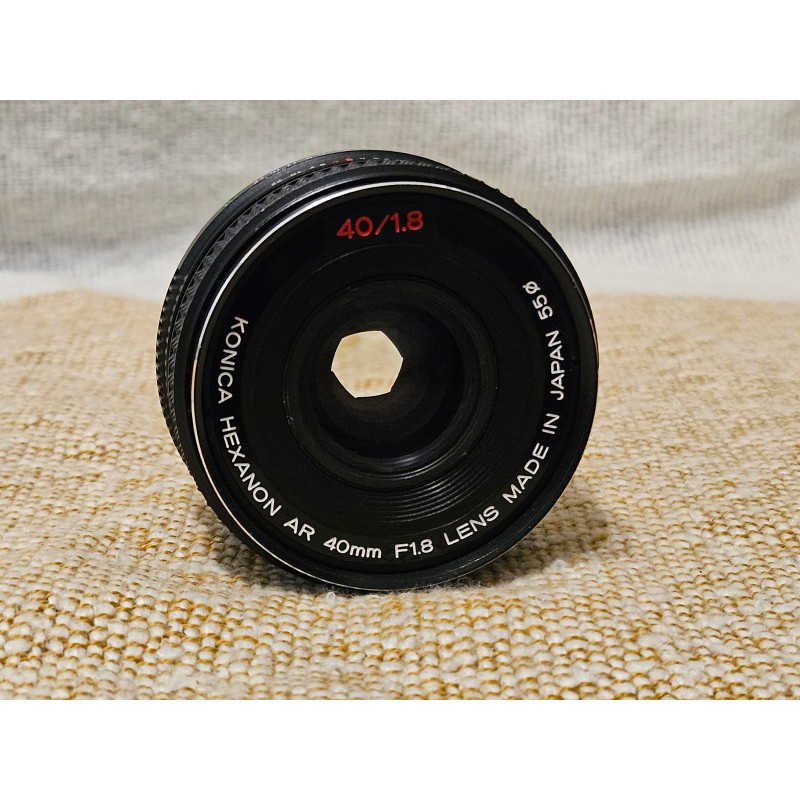 KONICA HEXANON AR 40mm F1.8 鏡頭 二手 8成新