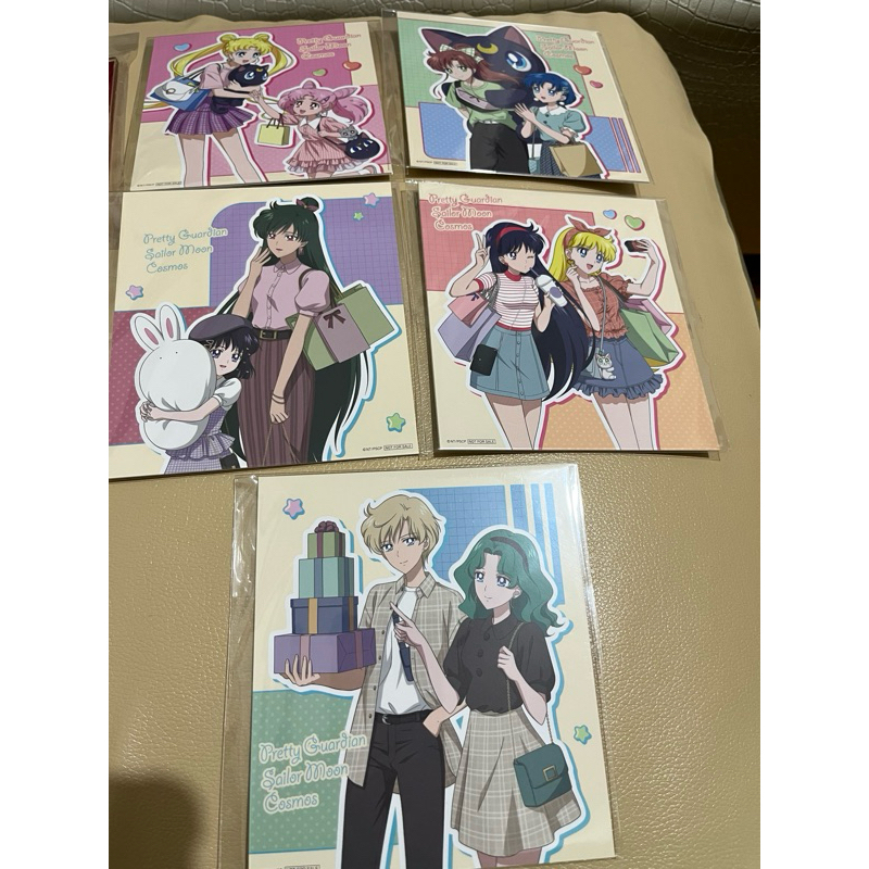 日版現貨 美少女戰士 劇場版 入場特典 水手月亮 小月亮 水星 金星 火星 木星 天王星 海王星 冥王星 土星