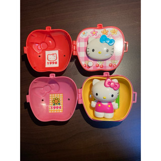 Hello Kitty 35週年 麥當勞 1994 1998 蘋果 玩具