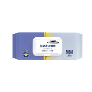 【現貨】廚房濕紙巾 清潔抹布 廚房濕巾(80抽) 廚房清潔濕紙巾 濕紙巾 廚房紙巾 抹布 去油汙 興雲網購旗艦店