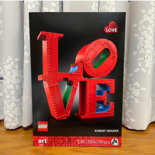 【椅比呀呀|高雄屏東】LEGO 樂高 31214 ART系列 LOVE Robert Indiana 普普藝術 雕塑