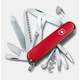 VICTORINOX 瑞士維氏 Ranger 21用 瑞士刀 91mm 求生 避難包 紅 VICT-1.3763