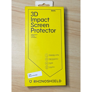 RhinoShield 犀牛盾 3D壯撞貼霧面 iPhone 13 Pro Max 螢幕保護貼