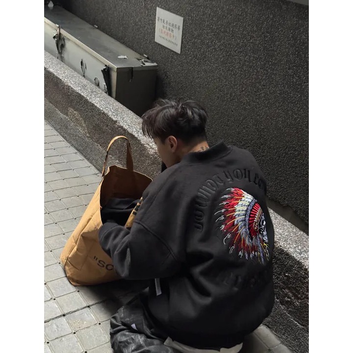 KILLASYSTEM 24F/W DEVIL CHIEF VARSITY JACKET 全毛料 棒球外套【PS中壢】