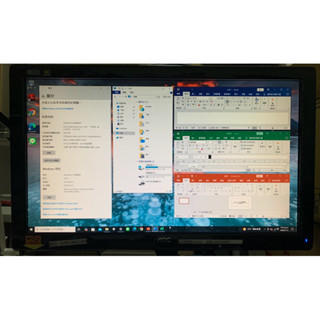 二手良品桌上電腦Windows10內建office2019.DDR3/1333/4G.SSD固態硬碟240G華碩主機板