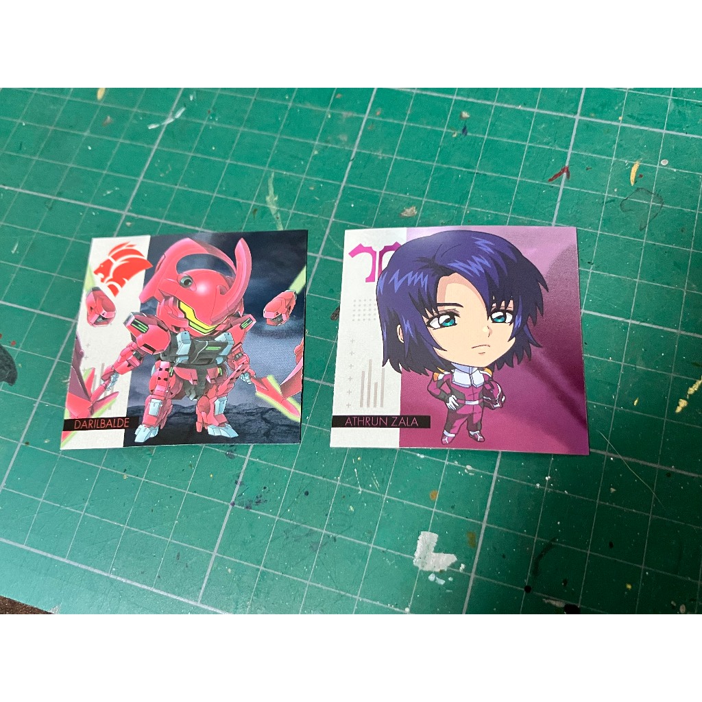阿斯蘭 貼紙 鋼彈 SEED DESTINY 收藏 鋼彈 薩克 食玩 鋼彈 seed freedom