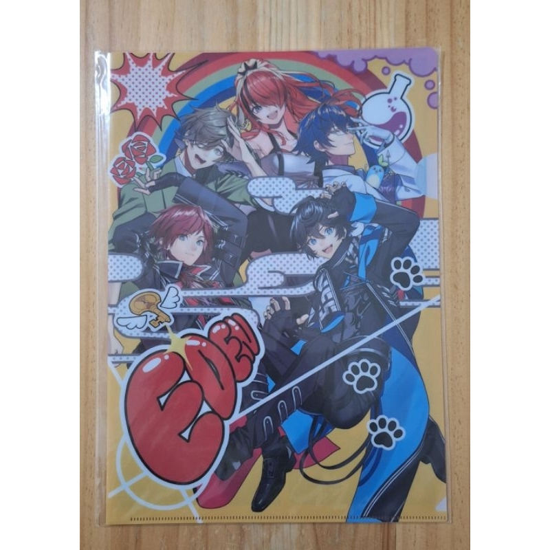 全新 彩虹社 eden 伊甸 nijisanji 特典 資料夾 Oliver Leos Lain Axia Lauren