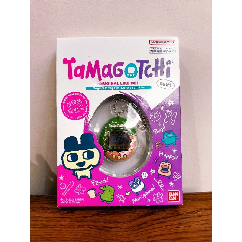 ［電子雞］［全新］Tamagotchi 塔麻可吉 他媽哥池 Gen1 復古電子雞 黑白版本 復刻。
