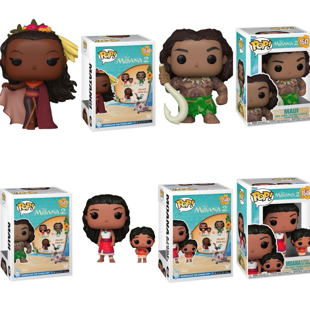 預購公仔👍空運👍美國迪士尼 海洋奇緣2 Moana 2 莫那 玩具 公仔 娃娃 Funko Pop!Simea