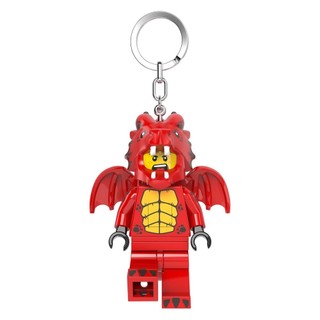 LEGO KE196H LED 樂高紅飛龍男孩鑰匙圈燈 鑰匙圈 手電筒【必買站】樂高週邊