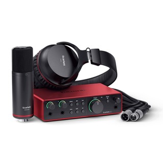 Focusrite Scarlett 2i2 Studio 4th 第四代錄音介面 套裝組 公司貨【民風樂府】