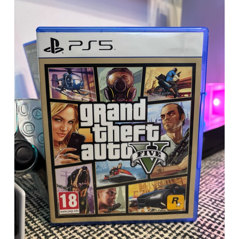 (二手)PS5 - GTA5 （中文版）