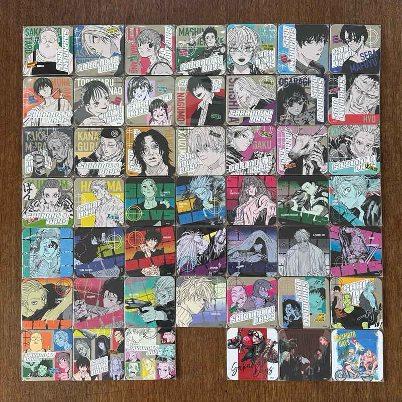 SAKAMOTO DAYS 坂本日常 原畫 杯墊 南雲 朝倉 新 大佛 神神迴 勢羽 夏生 樂 赤尾 晶 周 平助 特典