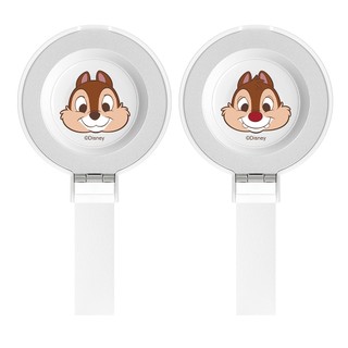 【TOYSELECT】Disney經典-萌趣頭像15W二合一磁吸支架無線充電器(手機+Watch)