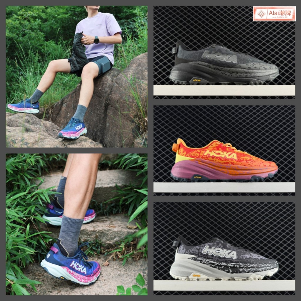 免運 HOKA ONE ONE SPEEDGOAT 6 越野鞋 運動鞋 野跑鞋 登山鞋 慢跑鞋 休閒通勤鞋