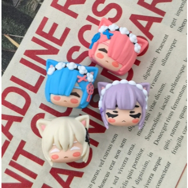 〖PNK 台灣現貨發出〗 RE:0 從零開始的異世界生活 雷姆 拉姆 愛蜜莉雅 魔女 七大罪 個性 鍵帽 鍵盤 軸 01