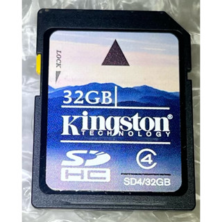 ◢ 簡便宜 ◣二手 日製臺製 金士頓 kingston 記憶卡 SD卡 SDHC 32G class 4 sdhc 終保
