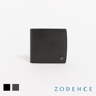 ZODENCE CRAFTSLIM進口真皮超薄8卡貝殼弧線短夾