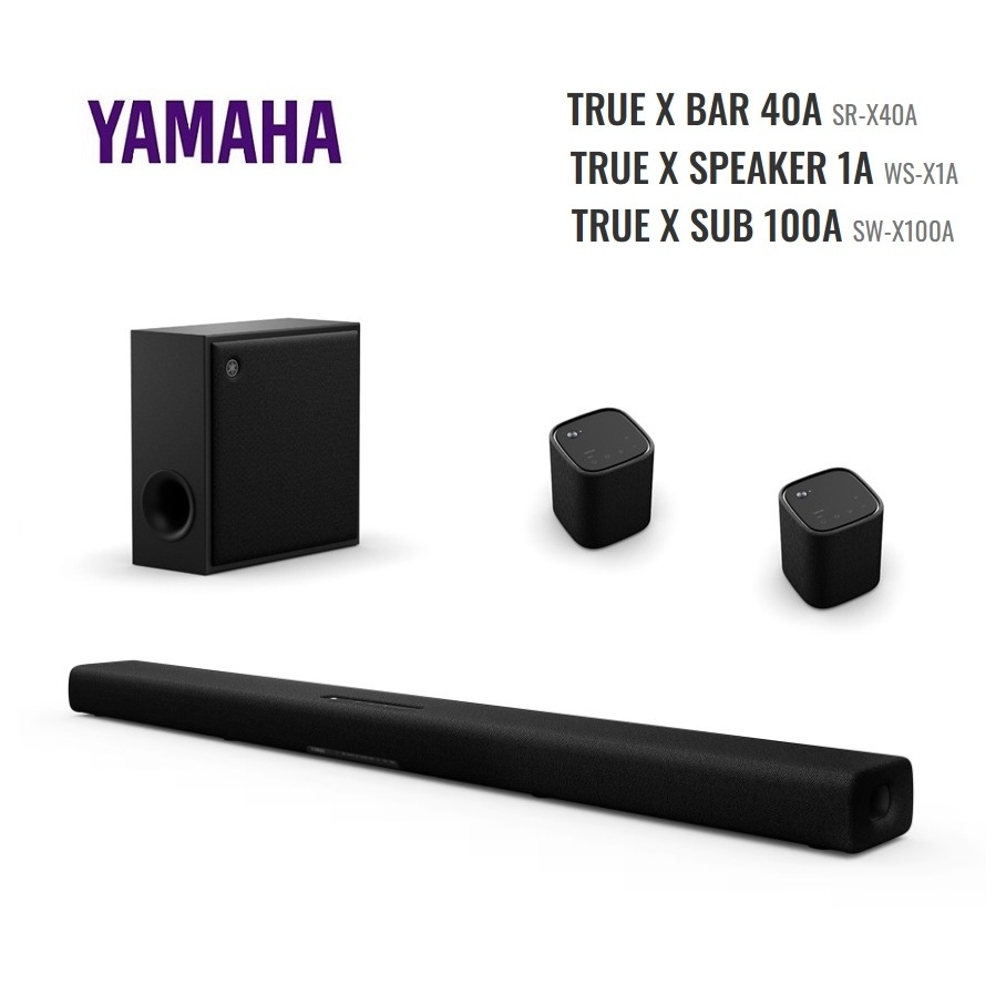 YAMAHA山葉 SR-X40A 黑色(含超低音與後環繞)家庭劇院聲霸 同SR-X50A 公司貨