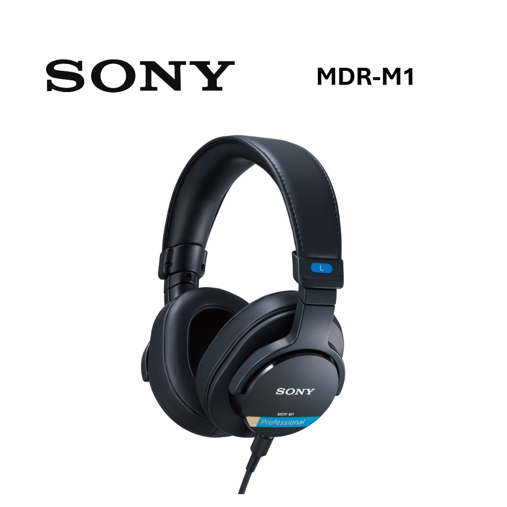Sony索尼 MDR-M1 (領券再折+蝦皮優惠券) 耳罩式監聽耳機 全新公司貨