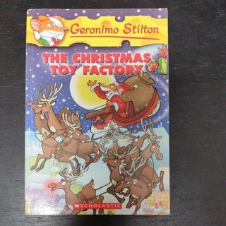 二手童書~英文繪本 Geronimo Stilton / the christmas toy factory(#)