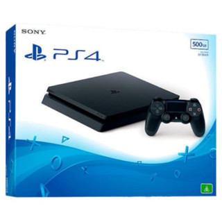 Sony PS4 slim 500G 原廠手把 散熱座 耳機 新 主機 遊戲 黑色