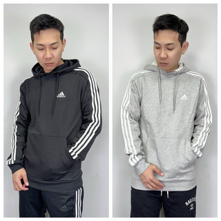 【New START精品服飾-員林】現貨 Adidas 愛迪達 經典三線 內刷毛 帽T 長袖