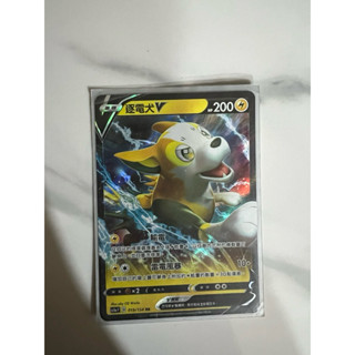 【已裝卡套】寶可夢卡牌ptcg 逐電犬v
