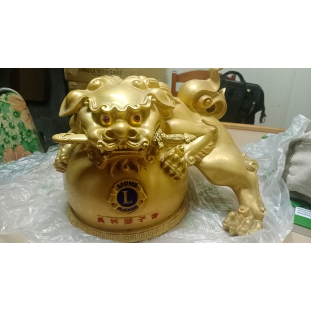 企業款-企業款公仔-獅子會-巨大獅咬劍