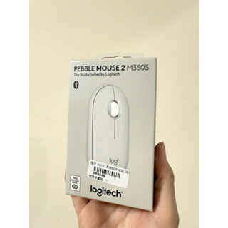 Logitech羅技Pebble M350S無線滑鼠藍芽滑鼠雙模連線鵝卵石無線滑鼠