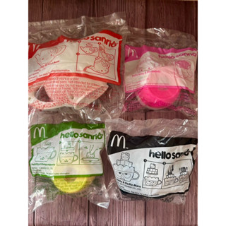 早期收藏 麥當勞玩具 2017年 Hello Kitty 茶壺 水壺 水杯 美樂蒂 布丁狗 酷企鵝 三麗鷗 兒童餐 童年