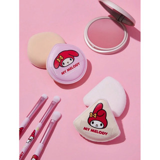 HELLO KITTY AND FRIENDS 美樂蒂超柔軟棉花糖粉撲套裝（2個/包）