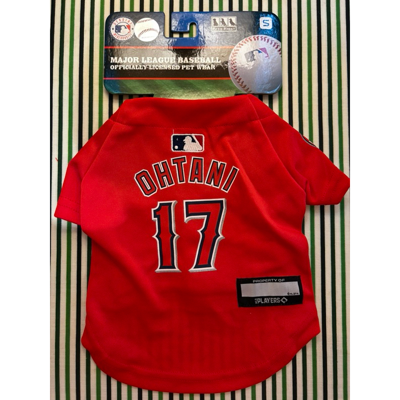 MLB Shohei Ohtani大谷翔平 寵物服飾 S號 狗狗衣服/貓咪衣服「現貨秒出」彈額頭 蝦皮店到店免運費