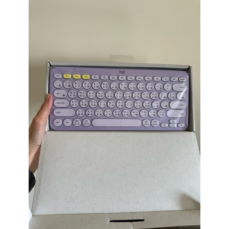 Logitech羅技 K380跨平台藍牙 紫色鍵盤💜✨支援Android iOS