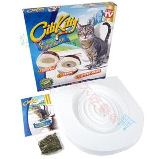 Cilikitty TV 貓咪如廁訓練器 寵物貓墊廁所 PVC環保墊 貓沙貓砂 貓咪用品 貓廁所訓練 貓上馬桶 貓砂盆