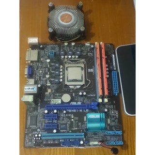 電腦 主機板ASUS P8H61-M LE + CPU I5-2300 + 散熱器 + 記憶體 DDR3 8G