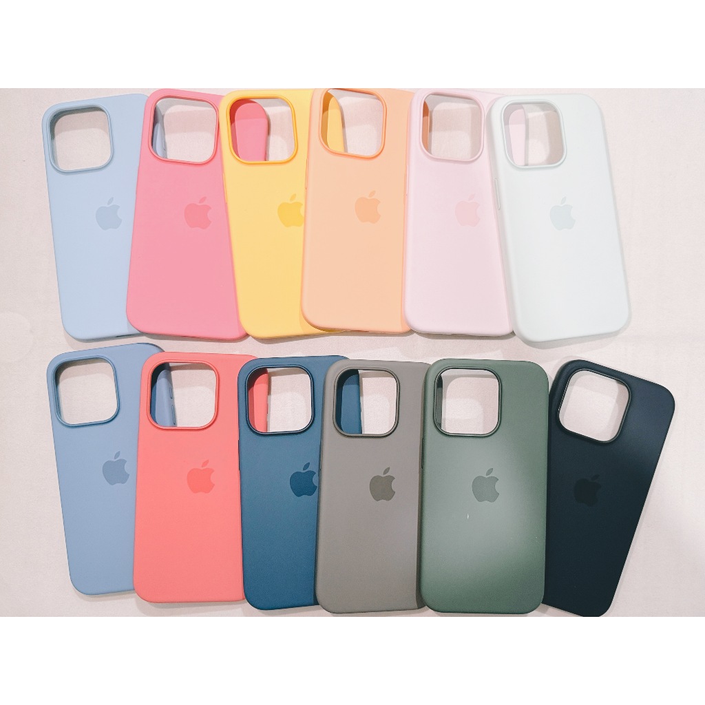 原廠蘋果 Apple iPhone 15 Pro, 15 Pro Max, 15 MagSafe 矽膠保護殼手機殼