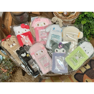 現貨 日本 三麗鷗 絨毛 卡套 照片吊飾 偶像應援 kitty 美樂蒂 布丁狗 大耳狗 酷洛米 帕恰狗 小麥粉 熊