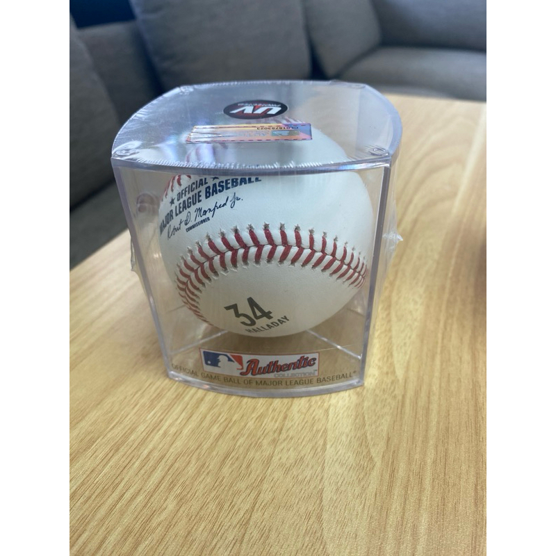 Roy Halladay 費城人球衣退休紀念球 Rawlings 全新