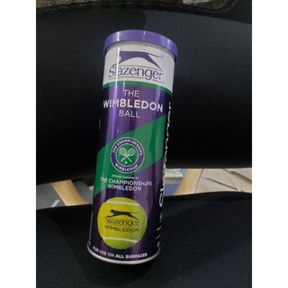 史萊辛格 Slazenger the Wimbledon ball 全新未拆網球3入